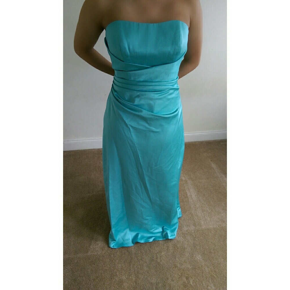Alfred Angelo turquoise gown sz14